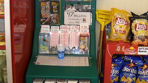 Tom Thumb Florida Lottery Kiosk