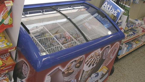 Tom Thumb Ice Cream Bar Cooler