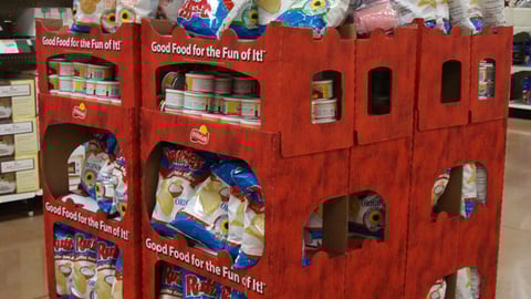 Lays Chips and Dip Pallet Display