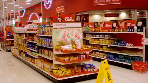 Target 'Back to Savings' Upfront Merchandising