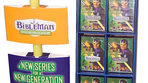 'Bibleman' DVD Floorstand