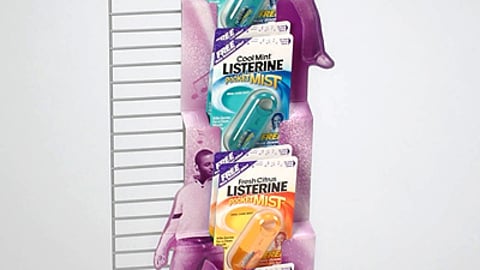 Listerine "Mist & Shout" Merchandising Strip