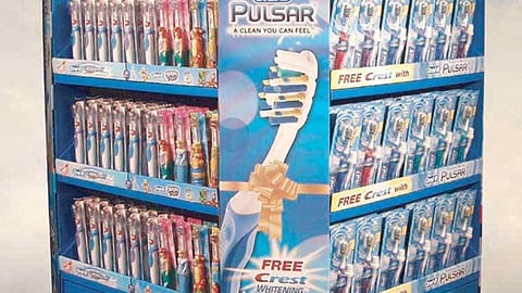 Wal-Mart Holiday 2006 Oral Care Display 