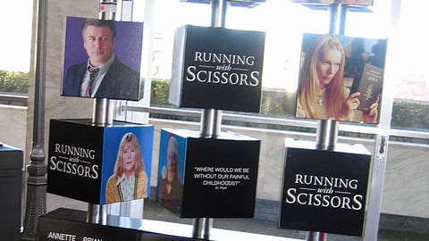 'Running With Scissors' Lobby Display