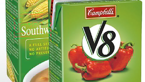 Campbell's V8 Aseptic Packaging