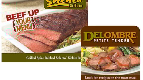 Cargill Value Cuts Recipe Card, Sticker