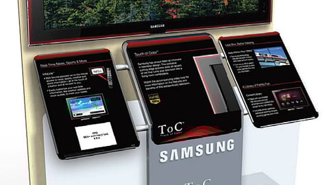 Samsung ToC Shrine Endcap