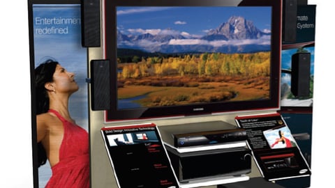 Samsung Solutions Endcap