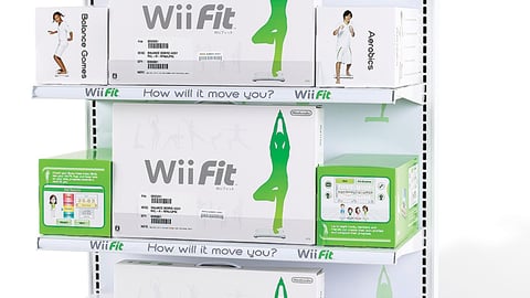 Wii Fit Endcap