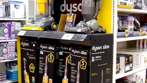 Kmart Dyson Asthma-Friendly Endcap