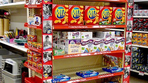 Kmart Nabisco Snacks Endcap