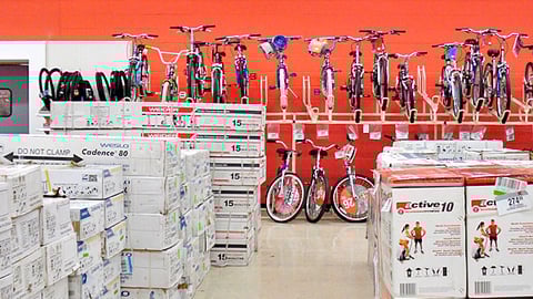 Kmart 'New Day' Fitness Equipment Merchandising
