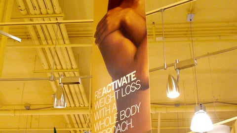 Whole Foods 'ReActivate Weight Loss' Ceiling Banner
