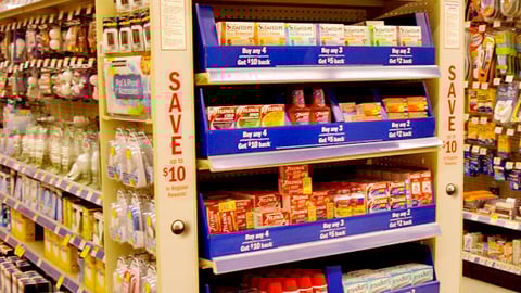 Walgreens McNeil Rebate Endcap