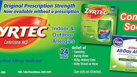 Ralphs Zyrtec, Private-Label Feature