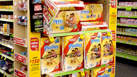CVS PlaySkool Baby Care Endcap