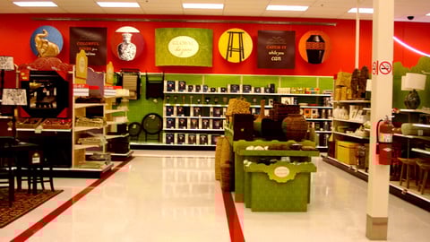 Target Global Bazaar Wall Display