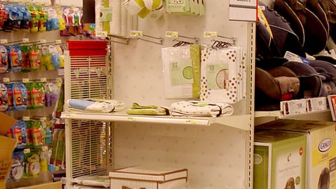 Target DwellStudio Baby Endcap