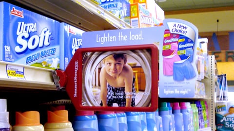 GoodNites Underpant Style Shelf Talker