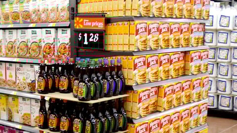 Wal-Mart Cross-Merchandising Endcap