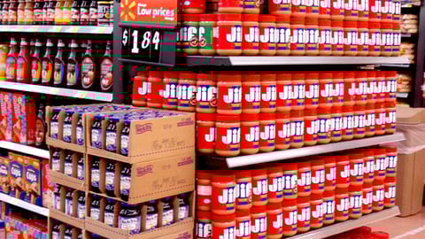 Wal-Mart Cross-Merchandising Endcap