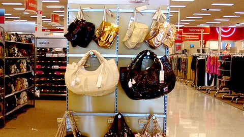 Target Loeffler Randall Handbag Endcap