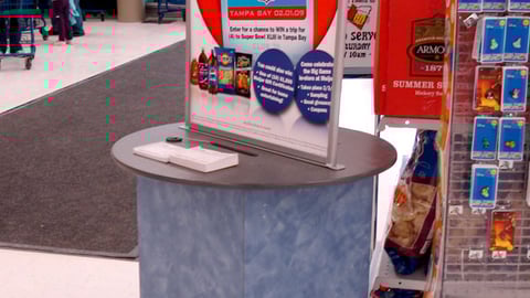 Meijer, PepsiCo Super Bowl Entry Stand