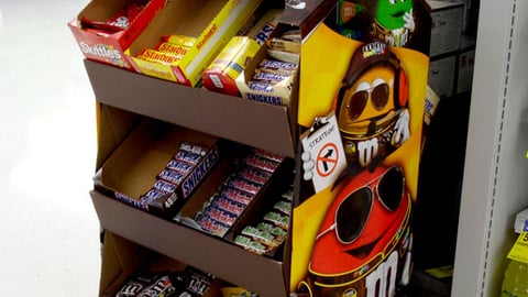 M&M's NASCAR Racing Floorstand