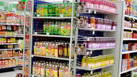 Meijer Pepsi Beverage Endcap