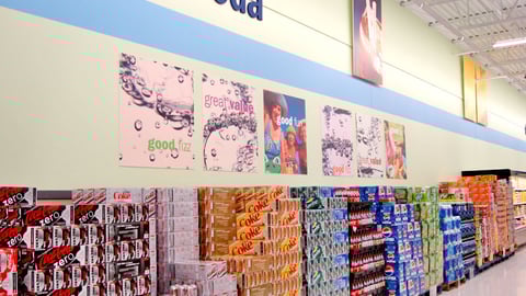 Meijer Soda In-Line Merchandising