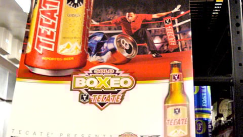 Tecate Boxeo Mexicano Case Card