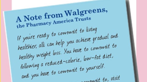 Walgreens Alli Gift Card Feature