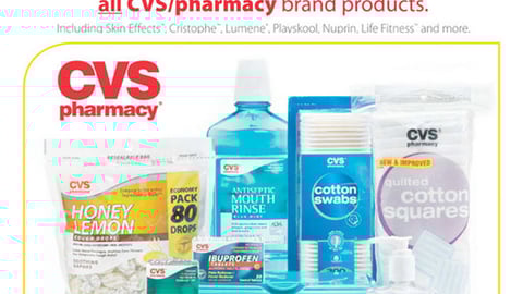 CVS Store Brand Sale Feature