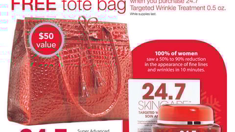 CVS 24.7 Free Tote Bag Feature 