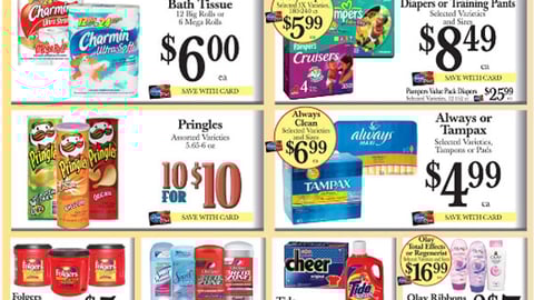 Kroger P&G Super Saver Feature