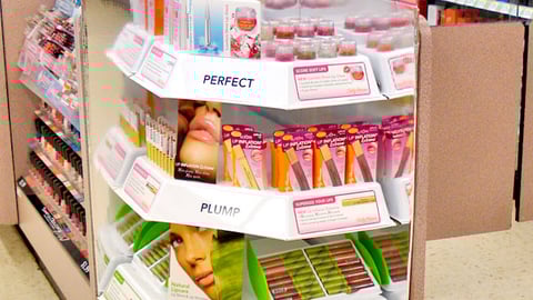 Sally Hansen Lip Lab Counter Unit