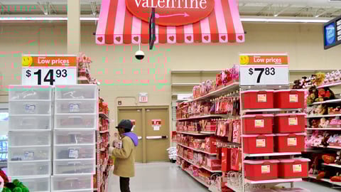 Wal-Mart 'My Valentine' Department