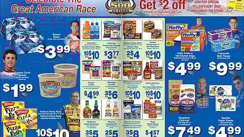 Kroger 'Great American Race' Rebate Feature