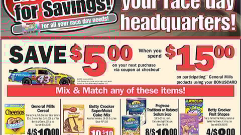 Martin's General Mills Racing Feature