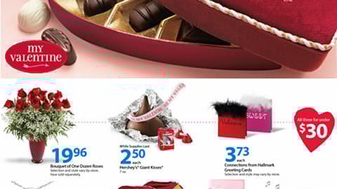 Wal-Mart Valentine's Day Feature
