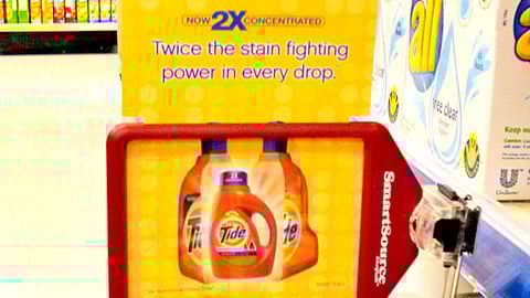 2X Tide Shelf Talker