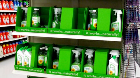 Clorox Green Works Wal-Mart Endcap