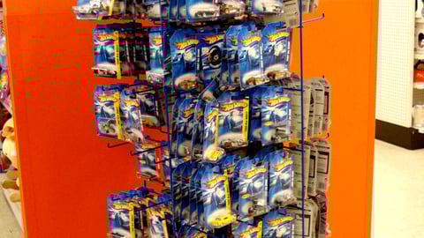 Hot Wheels Mobile Rack