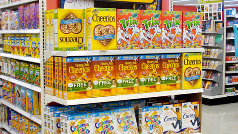 General Mills NASCAR 'Legacy' Endcap