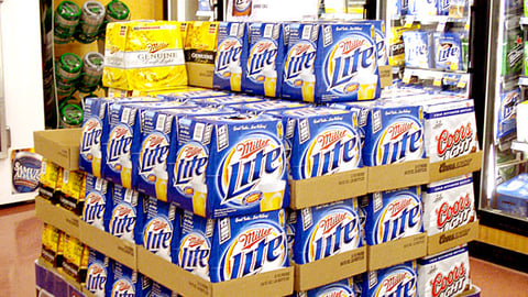 Miller Lite 'More 2 It' Racing Case Stack