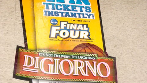 DiGiorno NCAA Final Four Floor Cling