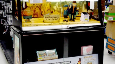 Nintendo DS "Professor Layton" Display Case