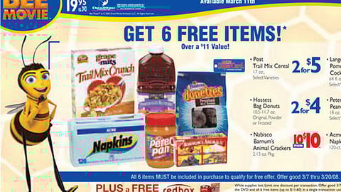 Acme "Bee Movie" DVD Incentive Feature