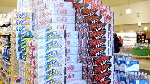 Coca-Cola Final Four Endcap Spectacular