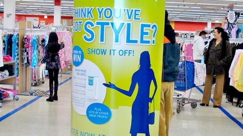 Kmart 'Style Showoff' Standee